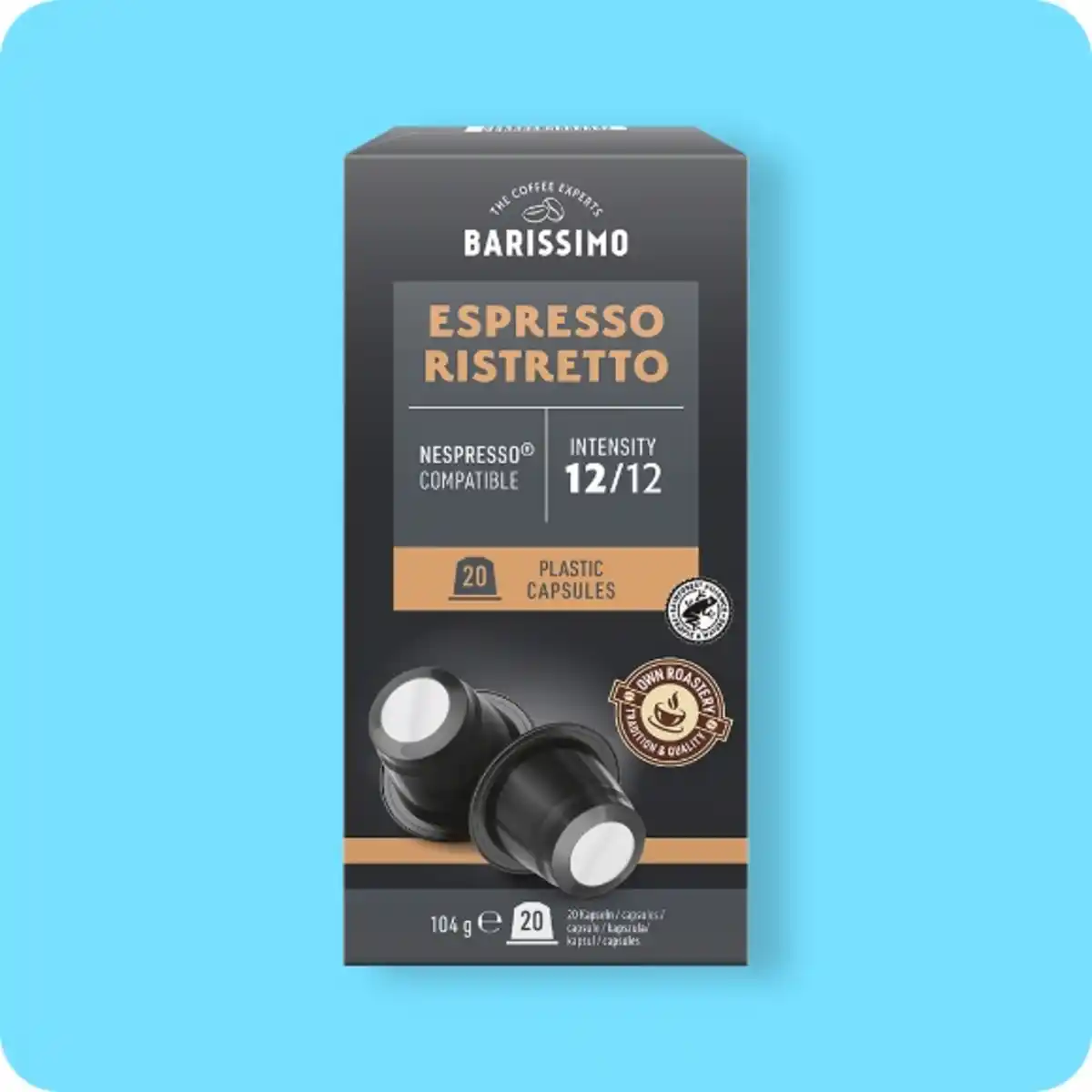 Bild 1 von BARISSIMO Kaffeekapseln, Espresso Ristretto