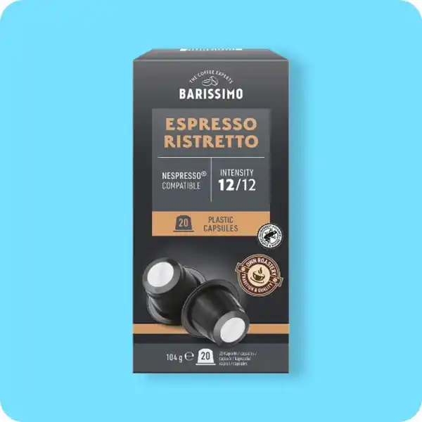 Bild 1 von BARISSIMO Kaffeekapseln, Espresso Ristretto