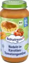 Bild 1 von Babydream Nudeln in Karotten-Tomatengemüse 250g, 250 g