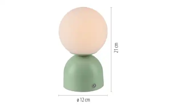 Bild 2 von LED-Akkutischleuchte Rudi Schöner Wohnen, mintfarbig, inkl. CCT Funktion