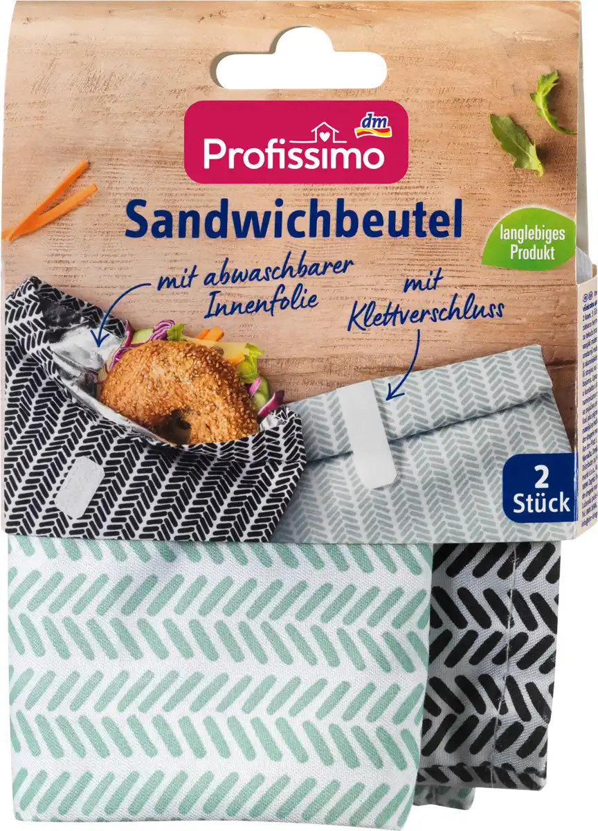 Bild 1 von Profissimo Sandwichbeutel, 2 St