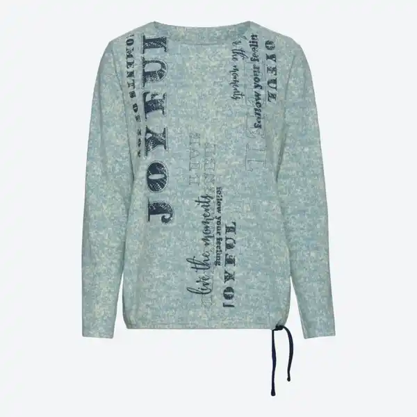 Bild 2 von Damen-Pullover mit modischem Druck