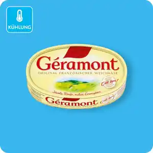 GÉRAMONT Original französischer Weichkäse, Verschiedene Sorten