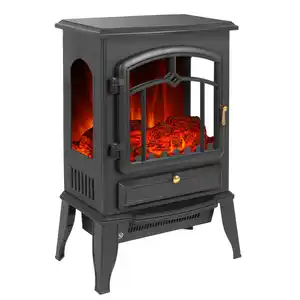 El Fuego Elektrokamin 'Como II' schwarz 2 kW