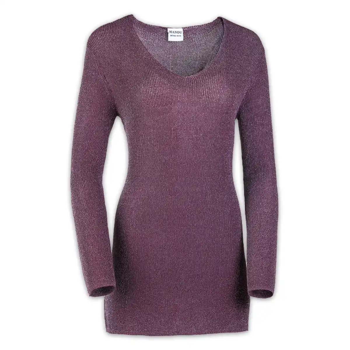Bild 3 von Manou Eleganter Long-Pullover