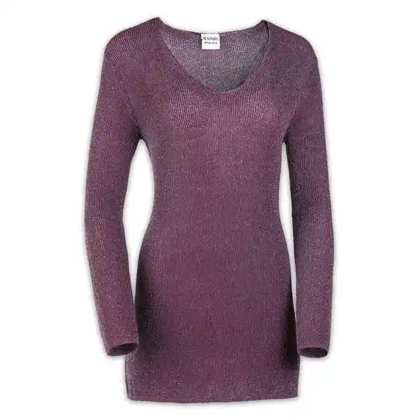 Bild 3 von Manou Eleganter Long-Pullover