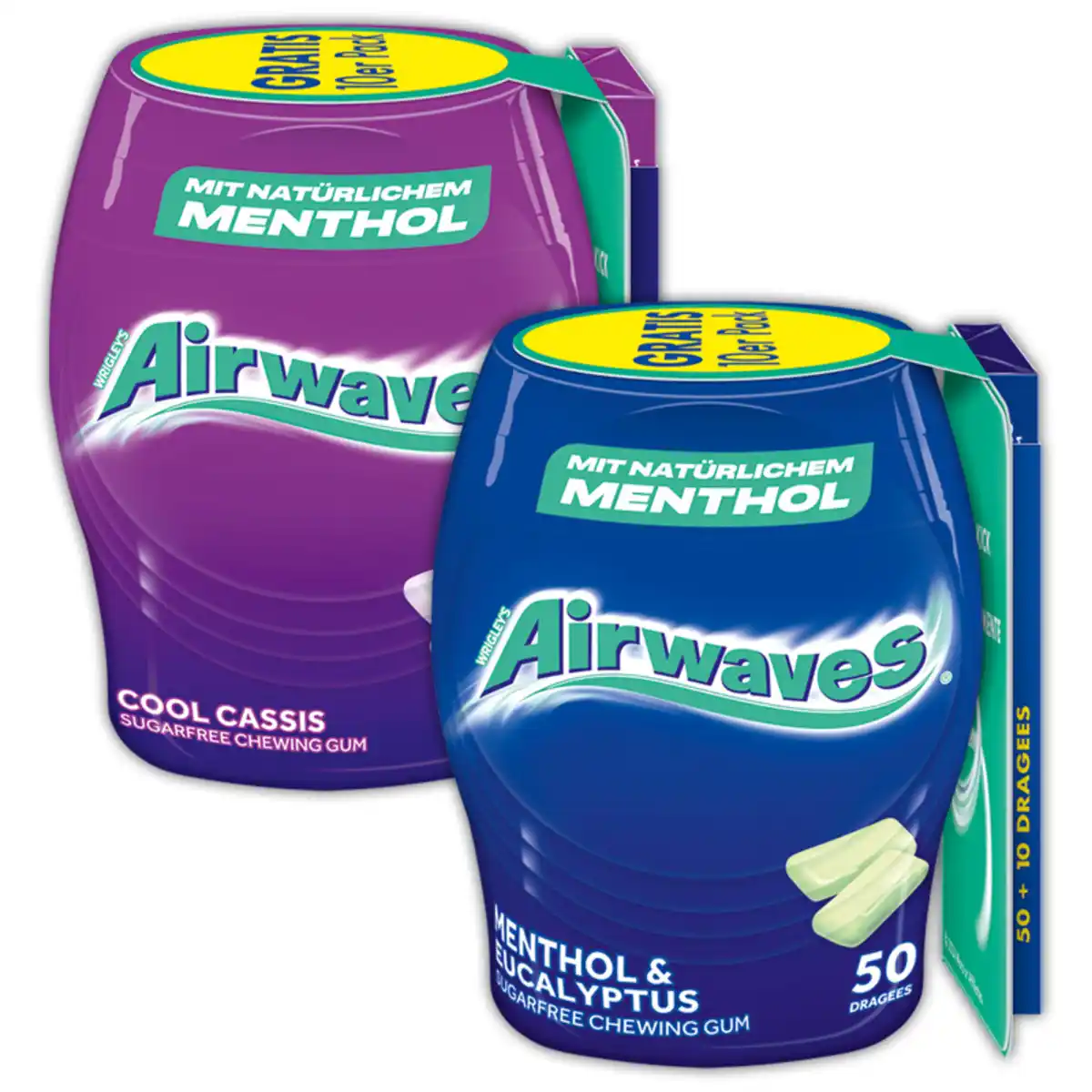 Bild 1 von Airwaves Kaugummi Dragees