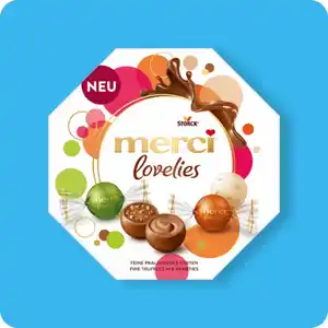 STORCK® merci®  lovelies, Verschiedene Sorten