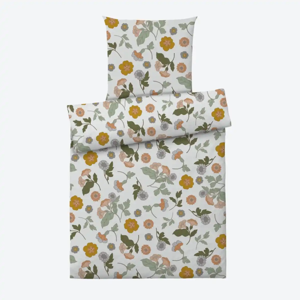 Bild 2 von Biber-Bettwäsche-Garnitur mit hohem Baumwollanteil