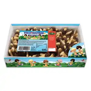 PILZ BANDE Miltonas Mini Kekse XXL 600 g