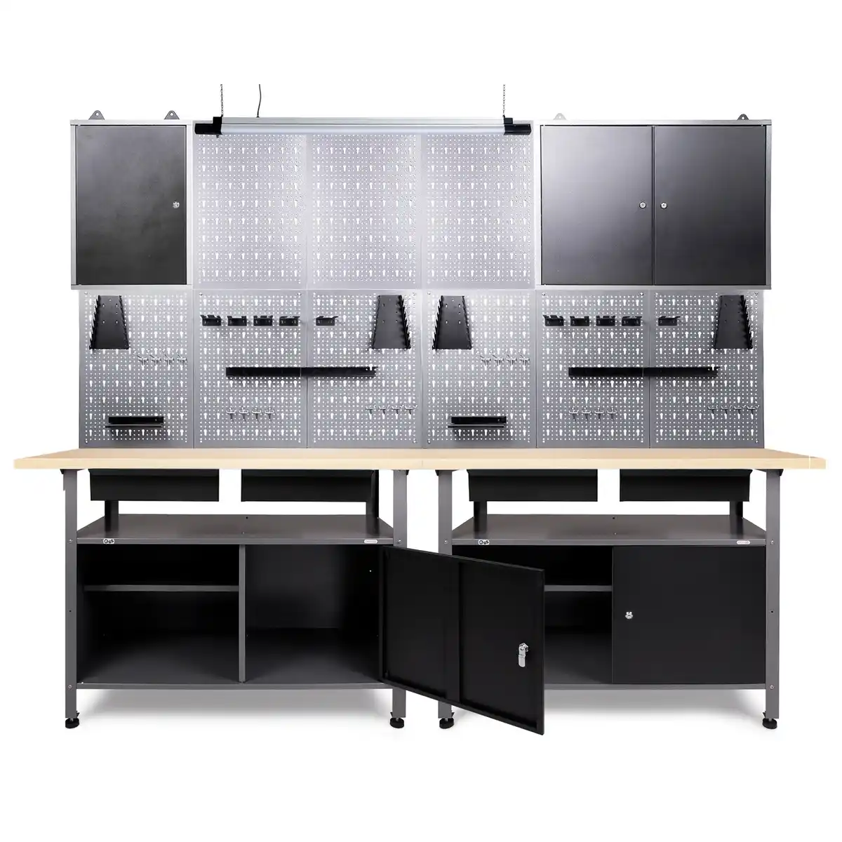 Bild 1 von Ondis24 Werkstatt-Set »Fritz«, anthrazit, Metall, bluetooth