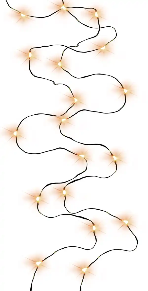 Bild 1 von TrendLine LED-Lichterkette Micro Innen 45 cm warmweiß-grün mit Timer