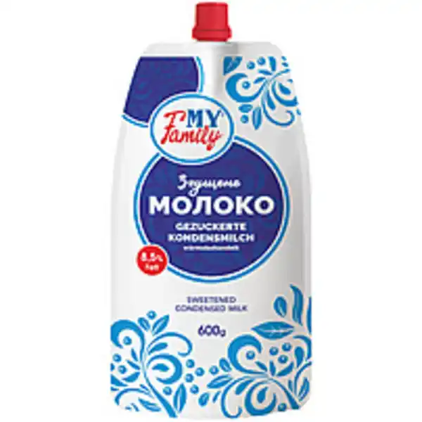 Bild 1 von "MY FAMILY" Gezuckerte Kondensmilch, wärmebehandelt, 8,5% Fe...