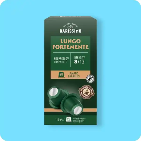 Bild 1 von BARISSIMO Kaffeekapseln, Lungo Fortemente