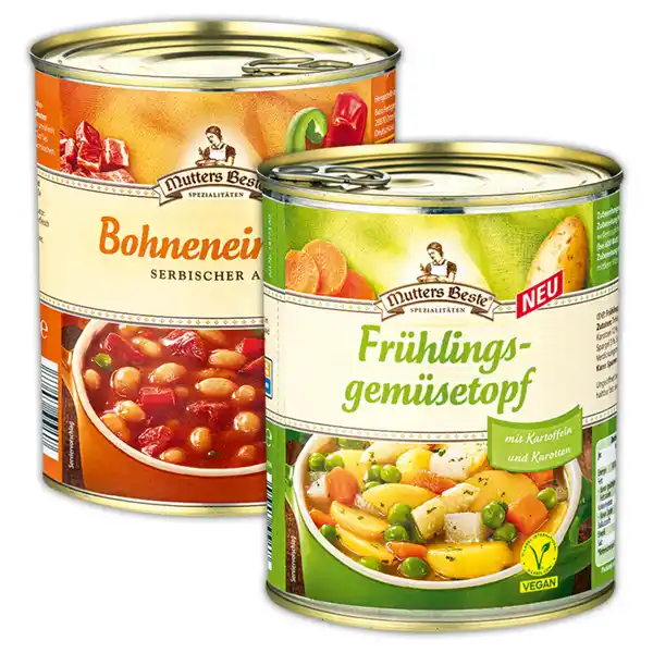 Bild 1 von Mutters Beste Frühlingsgemüse-, Bohnen- oder Texastopf