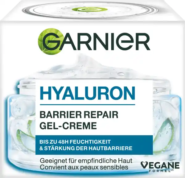 Bild 1 von GARNIER Gesichtscreme Gel Hyaluron Barrier Repair, 50 ml