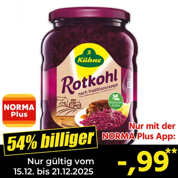Bild 1 von Kühne Rotkohl