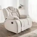 Bild 2 von Relaxsessel mit Schaukel- & Drehfunktion, ca. 104 x 102 x 101 cm - Beige