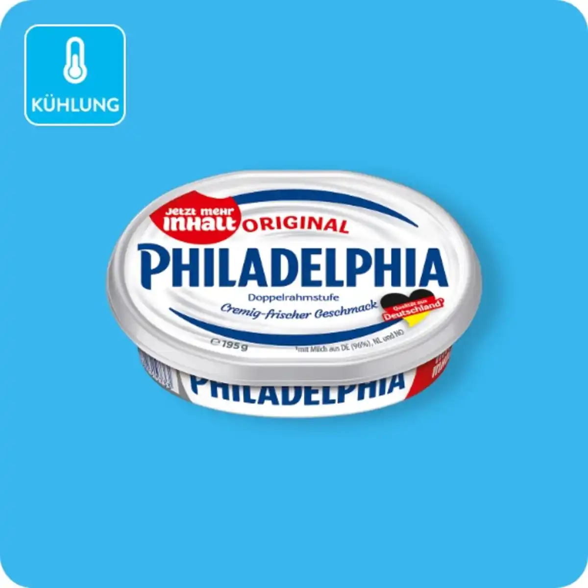 Bild 1 von PHILADELPHIA Frischkäse, Verschiedene Sorten