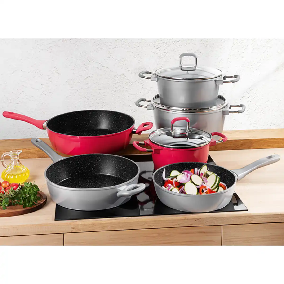 Bild 1 von Casa Royale Aluguss-Hochrand-Pfanne "Hamar"