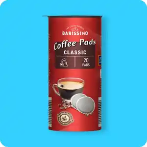 BARISSIMO Kaffeepads, Verschiedene Sorten