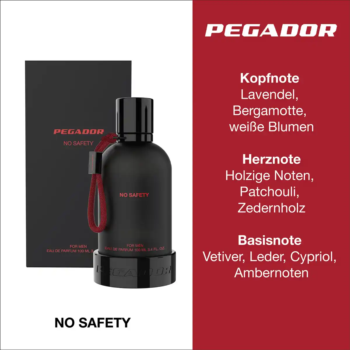 Bild 3 von PEGADOR No Safety for Men, EdP 100 ml