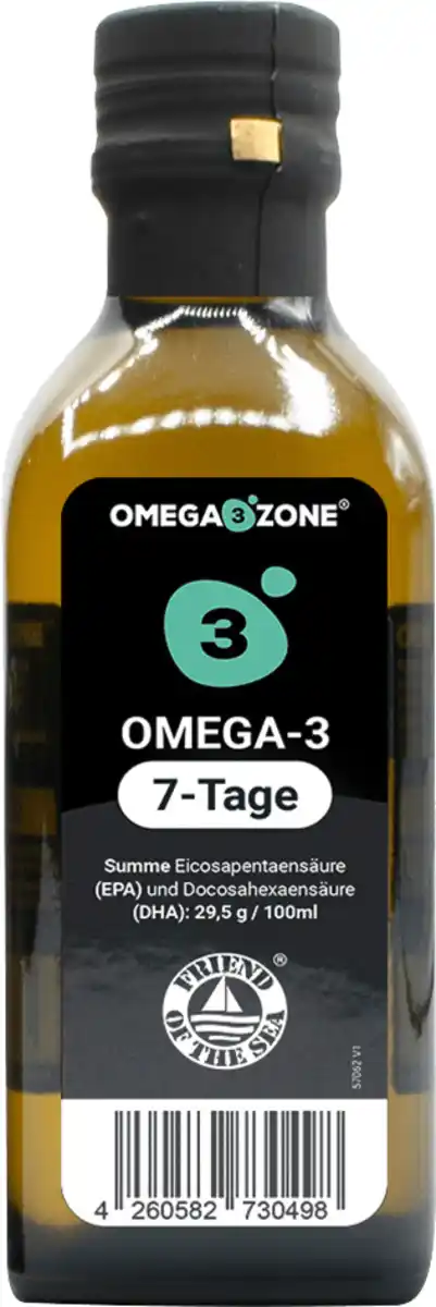 Bild 1 von omega3zone Omega-3 Fischöl 7-Tage, 100 ml