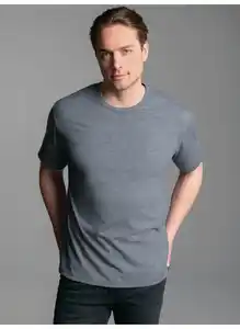 Trigema T-Shirt TRIGEMA T-Shirt DELUXE Baumwolle