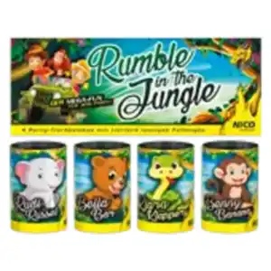 NICO 4er-Pack Rumble in the Jungle Tischbomben