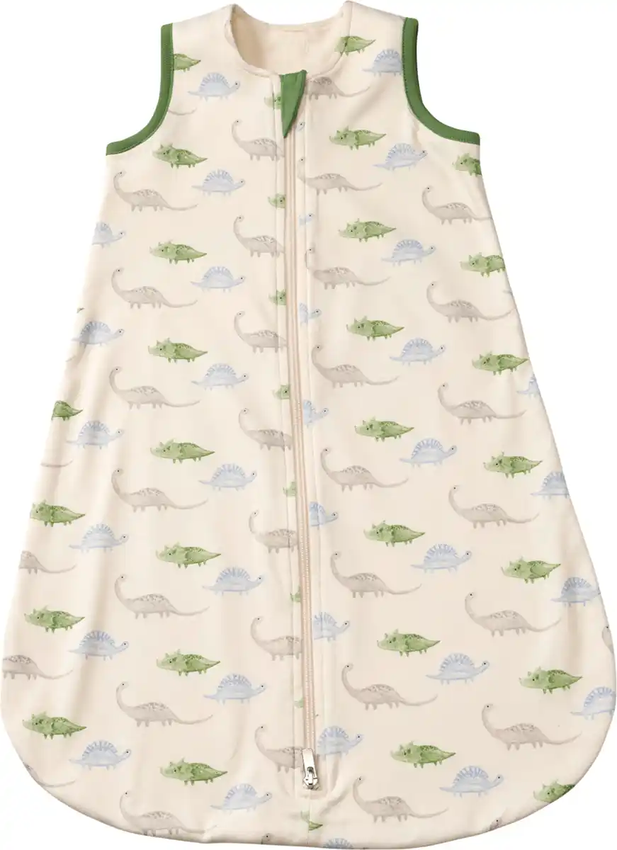 Bild 1 von ALANA Schlafsack 1 TOG mit Dinosaurier-Muster, beige, 90 cm, 1 St