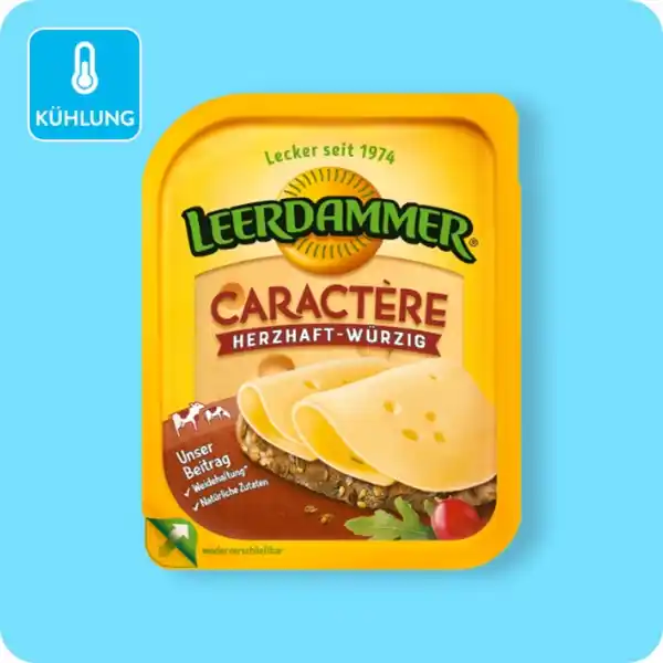 Bild 1 von LEERDAMMER Scheibenkäse, Caractère