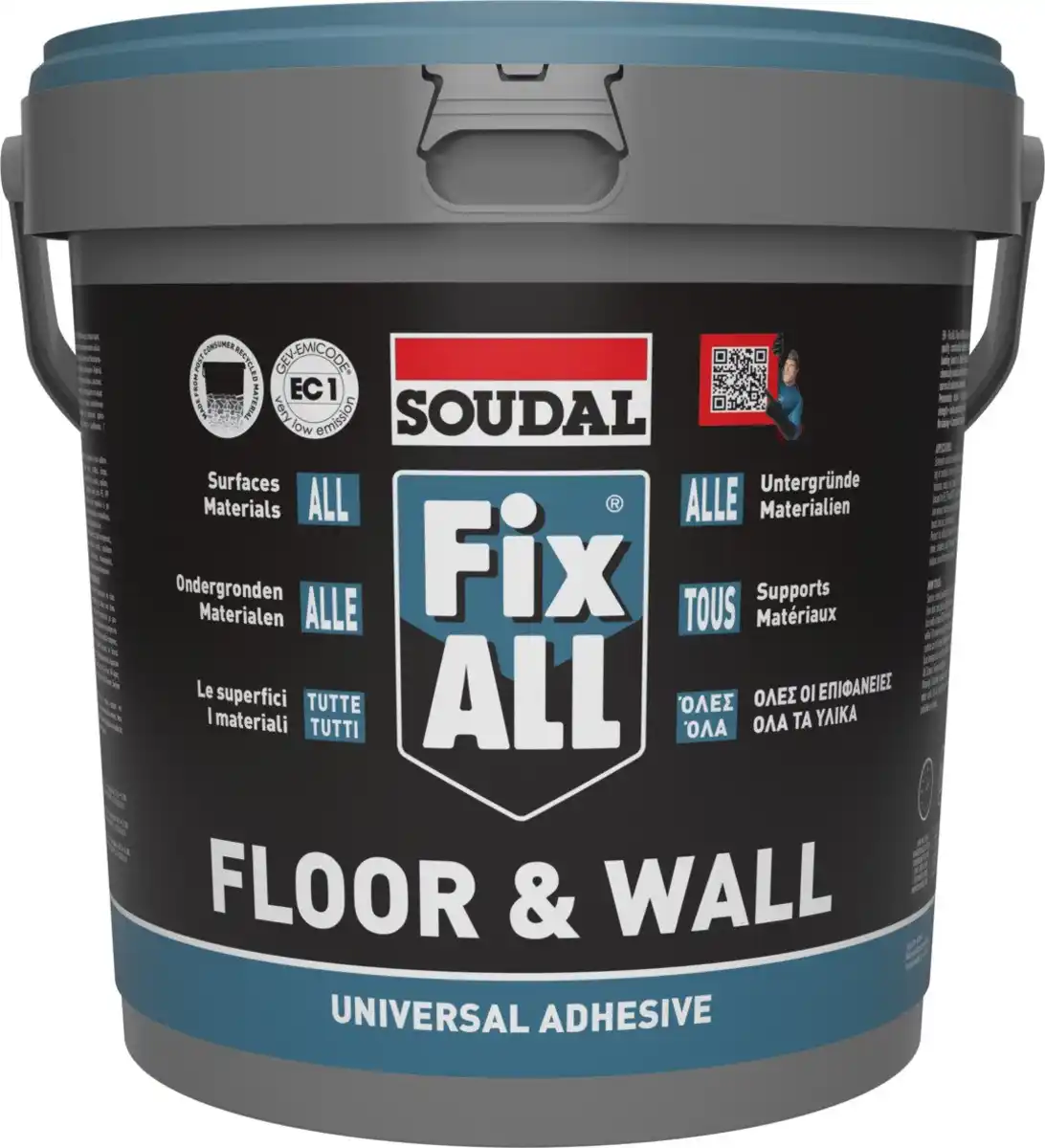 Bild 1 von Soudal Flächenklebstoff Fix All Floor & Wall 4 kg