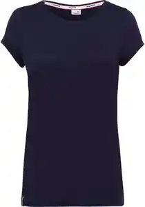 KangaROOS T-Shirt mit süßem aufgekrempleten Ärmalsaum, Blau