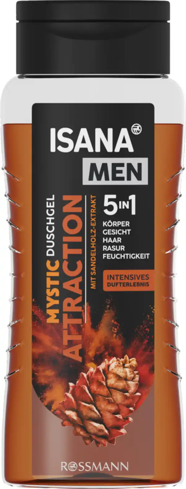 Bild 1 von ISANA MEN 5in1 Duschgel Mystic Attraction, 300 ml