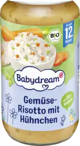 Babydream Gemüse-Risotto mit Hühnchen 250g, 250 g