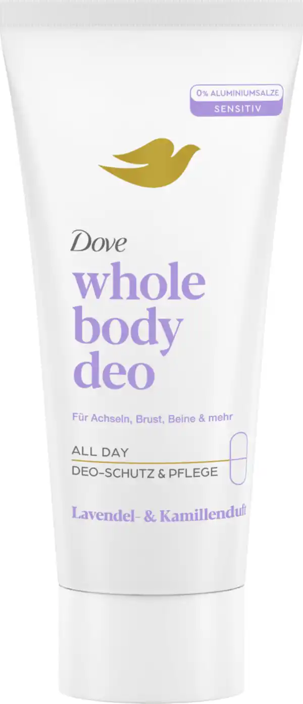Bild 1 von Dove Deocreme Whole Body Lavendel & Kamillenduft, 75 ml