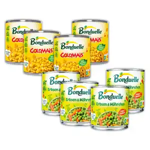 Bonduelle Kidney Bohnen / Erbsen & Möhrchen / Goldmais
