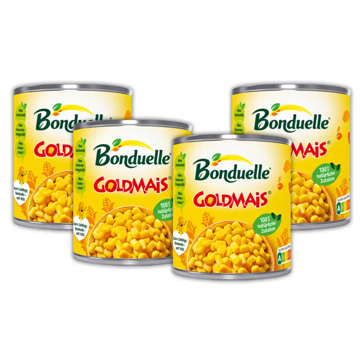 Bild 2 von Bonduelle Kidney Bohnen / Erbsen & Möhrchen / Goldmais