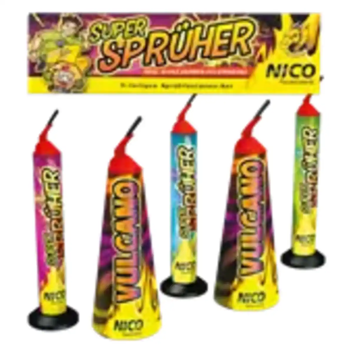 Bild 1 von NICO 5-tlg. Super Sprüher Jugend-Sortiment