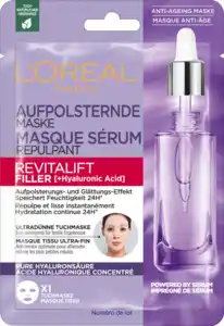L'ORÉAL PARiS REVITALIFT Tuchmaske Revitalift Filler + Hyaluronsäure, 28 g