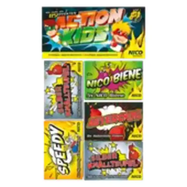 Bild 1 von NICO 5-tlg. Jugend-Sortiment Action Kids mit 115 Effekten