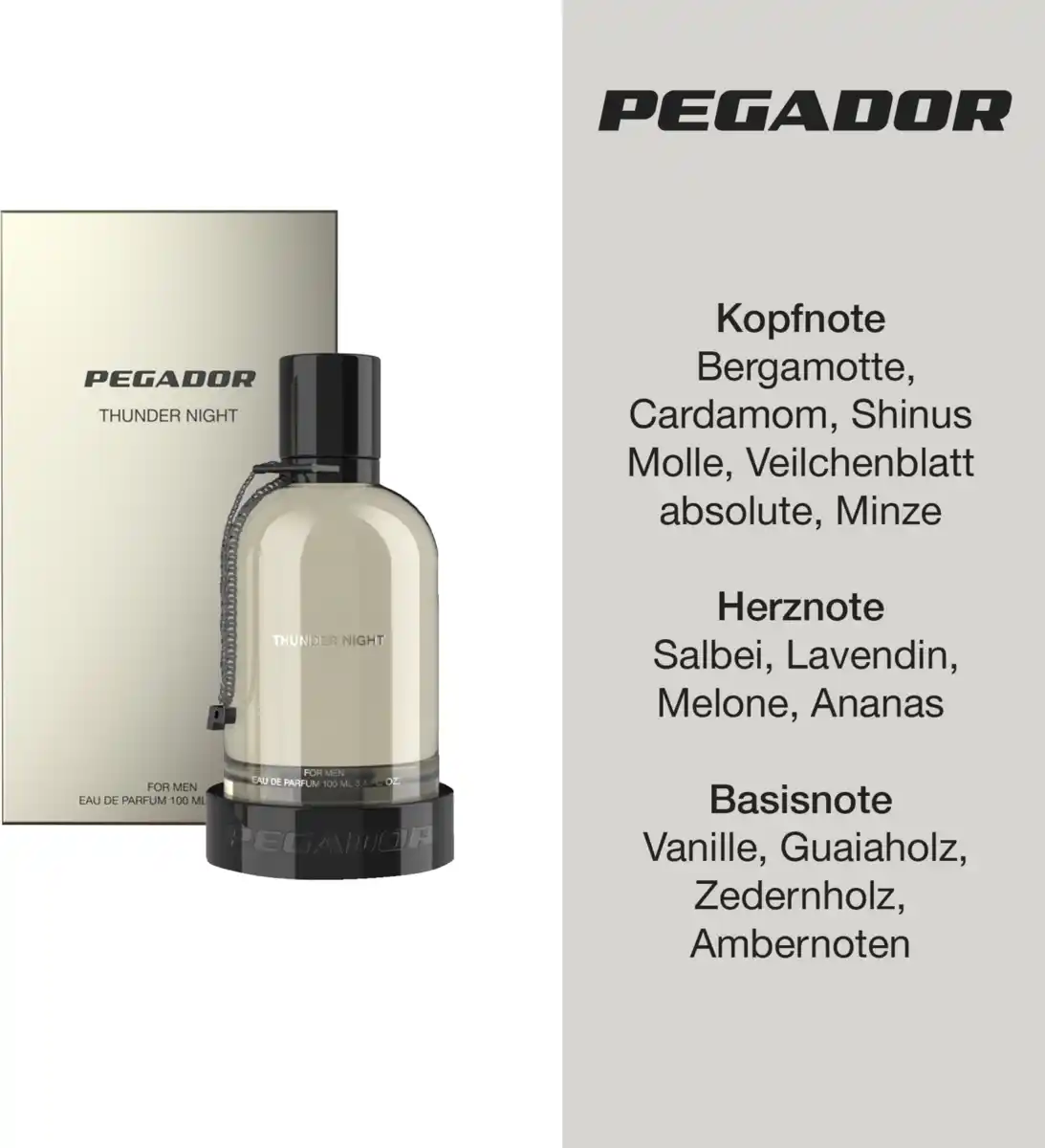 Bild 4 von PEGADOR Thunder Night, EdP 100 ml