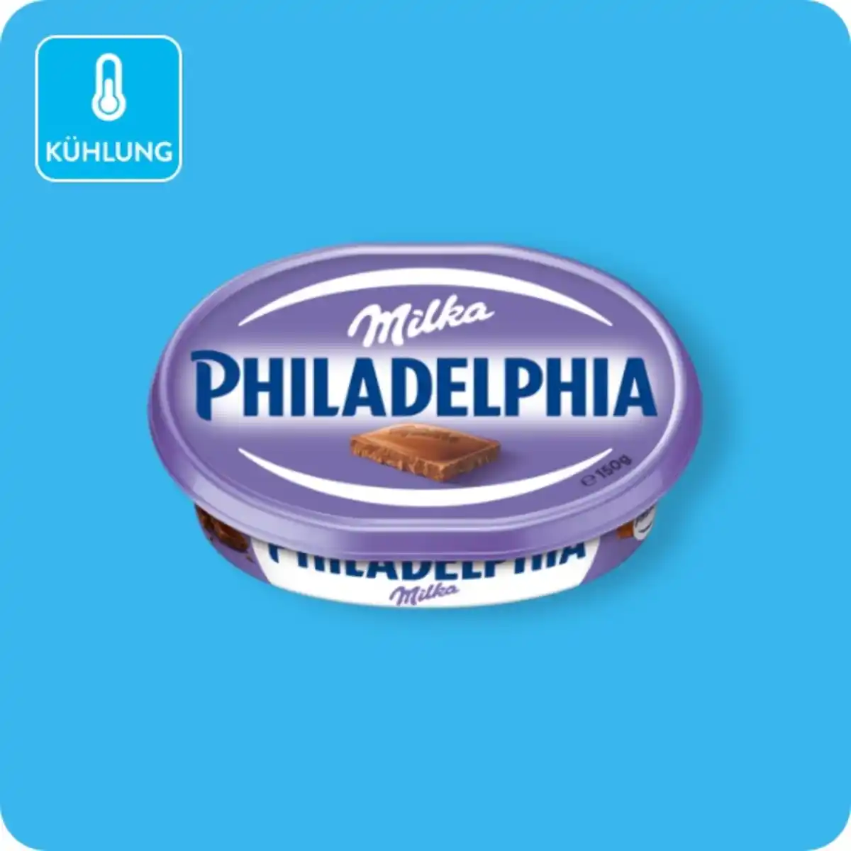 Bild 1 von PHILADELPHIA Frischkäse, Milka
