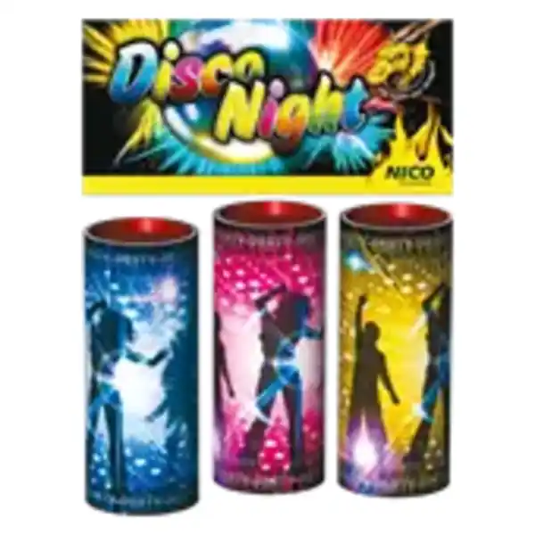 Bild 1 von NICO 3er-Pack Tischbomben Disco Night