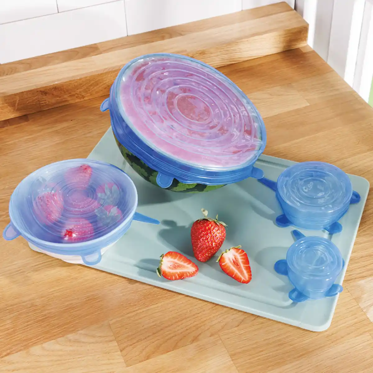 Bild 1 von Steuber Flexible Silikondeckel 6er-Set