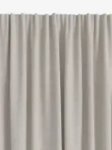 Verdunkelungs-Vorhang LEKA 1x140x300 hellgrau