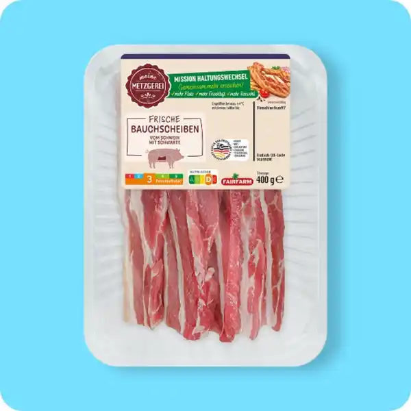 Bild 1 von MEINE METZGEREI Bauchscheiben, Vom Schwein