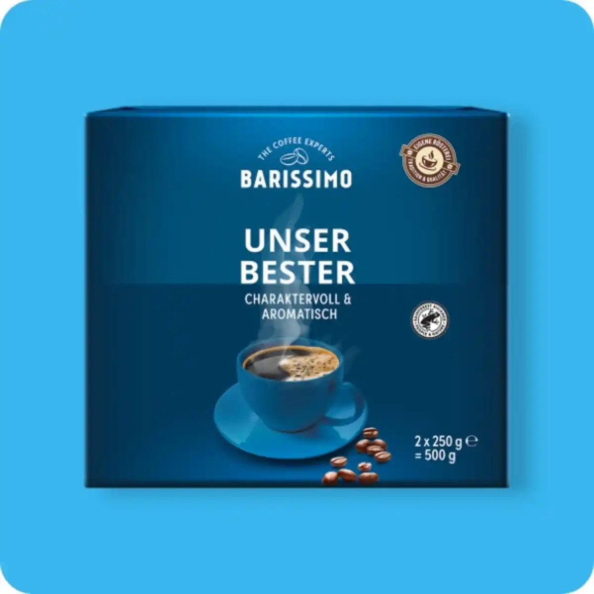 Bild 1 von BARISSIMO Mahlkaffee „Unser Bester“