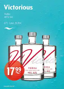 Victorious Vodka 40 % Vol.