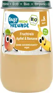Freche Freunde Fruchtreis Banane & Apfel ab 8 Monaten, 190 g
